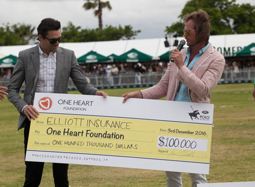 One Heart Polo Cheque